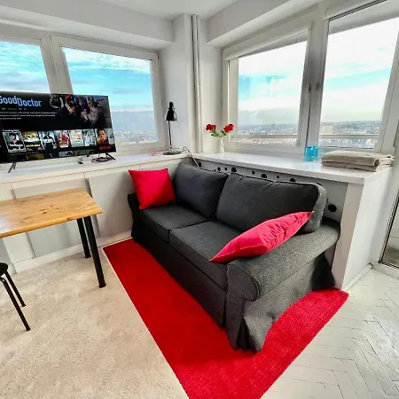 Apartment Sawa 3 Metro X2 Fast Wifi 50'tv Netflx Hbo Appletv+ Amazontv Warsaw