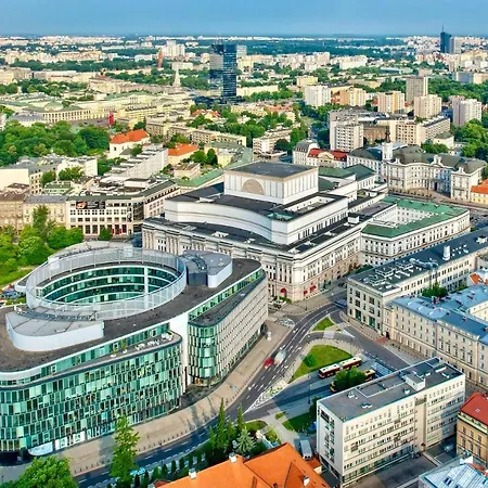 Apartment Sawa 3 Metro X2 Fast Wifi 50'tv Netflx Hbo Appletv+ Amazontv Warsaw